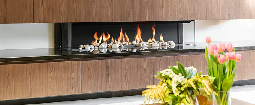 Double-height Fireplace Design Refurbishment in Chalmette, Louisiana